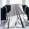 Mexpekil Winterdecke mit Waldvögeln, weich, gemütlich, flauschige Flanell-Fleece-Decke für Sofa, Bett, Camping, Reisen, 200 x 150 cm