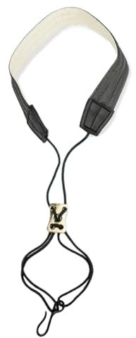 Bb-Klarinette Für Erwachsene Tragegurt Umhängeband Schultergurt Für Bb-Klarinette Metallhaken(Black)