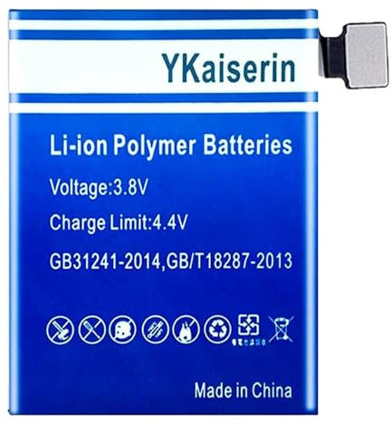 520mAh New Upgraded Watch Battery Series3 38mm GPS Compatible for Apple Watch iWatch Series 3 S3 38mm GPS High Capacity Li-ion Polymer,with Professional Repair Tool Kit