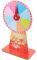 Yardwe Roue de Jeu Rotative en PVC pour Fête Roulette de Fortune Portable Accessoires de Jeux Activités Événementielles 1 Pièce