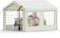 Kidsgigglz Partyzelt 3x4m, Pavillon wasserfest 200g/m² PE-Plane, Gartenzelt Winterfest UV-Schutz 50+ Metallgestell stabile, Abnehmbare Seitenwänd, Partyzone für Gartenfeste-Hochzeiten-Grillparty, Weiß