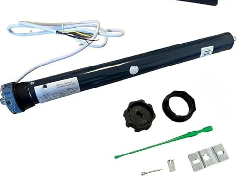 Motore per tapparella elettrica 60 kg - 30 Nm Silenzioso Automazione Tapparella Avvolgibile Motore completo di accessori e istruzioni