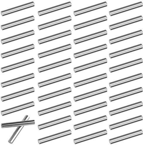 Zylinderstifte Ø6x40mm, 50 Stück Regalbodenträger, Regalbodenträger Regalstützen Stifte, Zylinderstifte Stiftemetall, Regalstifte Regalstützen Stifte, für Einlegeboden Regalböden Kleiderschrank