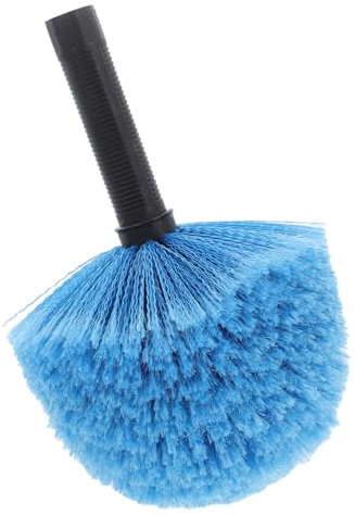 MAGICLULU Spazzola Con Punta Rotonda Per Rimozione Ragnatele Adatta a Soffitti Elevati e Angoli Pulizia Interna Ed Esterna Realizzata Pp Nylon Lavabile