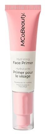 MCoBeauty Hydrating Primer Makeup, Water-Based Oil-Free Gel Primer | Smooth Application, Reduces Dryness, Makeup Prep, Skincare Infused, Vegan & Cruelty Free