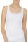 CALIDA Etude Toujours Tank Top Damen, mit Swiss+Cotton-Gütesiegel, edle Nadelstreifen-Optik und zarte Spitze am Ausschnitt