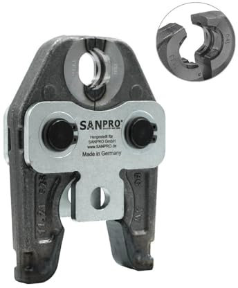 SANPRO Pressbacke z.B. zum Pressen von Edelstahl-Fittings und Rohren (M15)