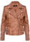 Infinity Leather Damen Retro Bräunen 100% Nappaleder Bikerjacke XS