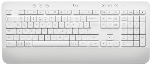 Logitech Signature K650 - Tastatur - kabellos - Bluetooth 5.1 - QWERTZ - Tschechisch - Off-White