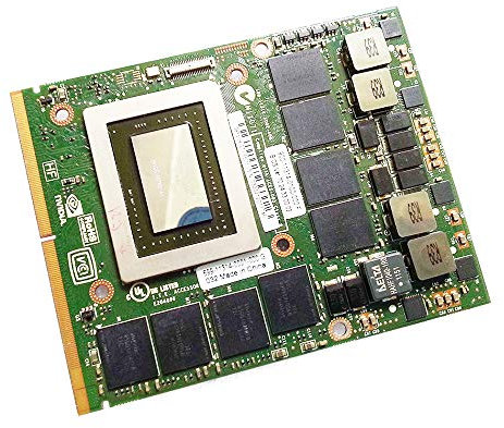 Tarjeta de vídeo gráfica NVIDIA GeForce GTX 580M GDDR5 2GB para Alienware M15X R1 R2 M17X R1 R2 R3 M18X R1 Gaming Laptop MXM 3.0B VGA Board GPU Piezas de repuesto