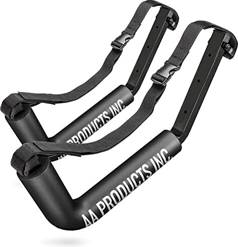 AA Products Kayak Storage Wall Mount Racks for Canoe Kayak Paddle Boards Wall Hanging Hooks, Set of 2
