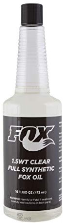 Fox Shox Synthetisches Öl für Sattelstütze, 1,5 W, 473 ml