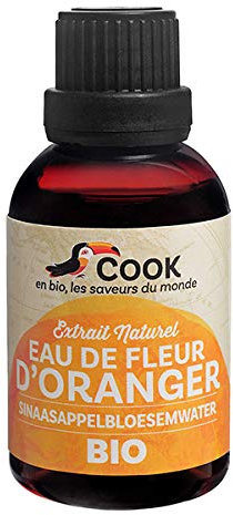 Cook - Eau De Fleur D'Oranger Bio 50Ml - Vendu par unité
