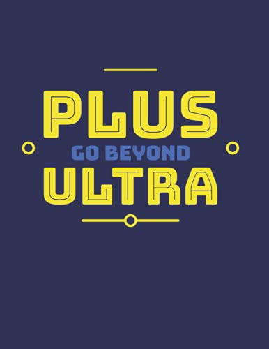 MHA Notebook | Plus Ultra Notebook | Notebook for School | Notebook for Note Taking