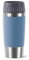 Emsa Thermobecher 360 ml Travel Mug, Für unterwegs, Luft und Wasserdicht (Isolierbecher mit doppelwandigem Edelstahlkörper, BPA frei, Spülmaschinenfest), auslaufsicher, Aqua-Blau