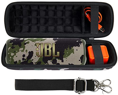 co2CREA Hard Travel Case for JBL Flip 7 Flip6 Flip5 Waterproof Portable Bluetooth Speaker, Case Only