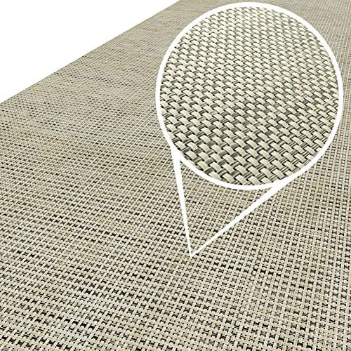 ANRO Läufer In-/Outdoor Teppich wasserfest Balkon Teppich auch für Balkon und Terasse Flur Bodenmatte wetterfest Desert Abwaschbar 500 x 100cm