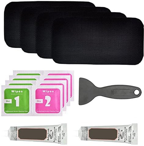 Maodom Trampolin Flicken Reparatur Set,Trampolin Patch Reparatur Set,Trampolin Reparaturset Sprungtuch,Rechteckiges Klebe Flicken Reparatur Set