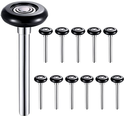 Viupolsor 12 Stück Nylon Garagentorrollen 5,1 cm leise Garagentorrollen Bulk 6200Z Ersatz Garagentorrolle