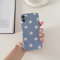 ZUKKASHAN Compatible with iPhone 11, Soft Silicone TPU Shockproof Protective Case Cute Daisy Pattern Girls Women Back Phone Cover for iPhone 11 (iphone 11, Gray)