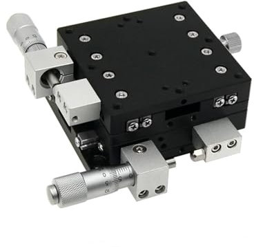 Bewegungskante 1 Stück XY-Achsen-Schiebetisch 40 x 40 mm Hochpräziser Schiebetisch XY40-C XY40-R XY40-L Schiebetisch Optische manuelle Plattform Schienenhalter (Size : LY40-R XY Axis)