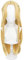 PWEINCY Cosplay Perücke Blond lang gerade mit Zöpfen Damen Synthetikhaar für Halloween Kostüme Party Rollenspiel