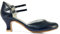 Joe Browns Women's Double Strap Vintage PU Mary Janes Pump, Navy, 6 UK