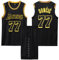 2-Teiliges Kinder/Erwachsene Basketball Sportbekleidung, Kinder/Erwachsener Basketball T-Shirt Weste + Shorts, Kinder/Erwachsener Basketball Trikot Shirt und Shorts Schwarz L