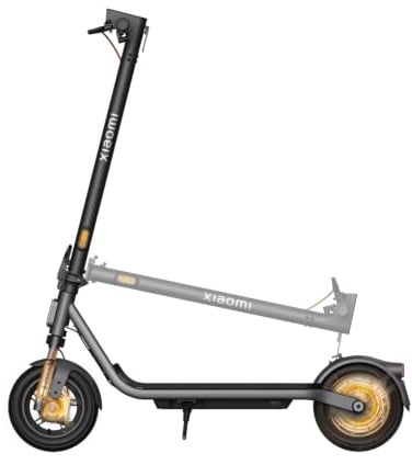 Xiaomi E-Scooter 6 Serie, E Roller Mit Straßenzulassung, 45-75km Reichweite | 10-12 Tubeless-Reifen, Max 20km/h, Federung, Doppelbremse, Faltbar, App-Steuerung