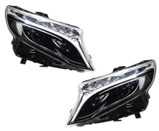 Auto Front Lampen Montage Upgrade Auto Scheinwerfer Kompatibel for Benz Vito W447 2016-2023 V-Klasse Projektor Objektiv zubehör