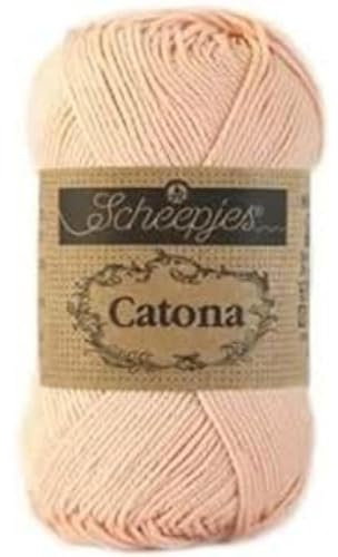 Scheepjes - Scheepjes Catona 523 Sweet Mandarin Yarn - 1x25g