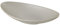 PIATTO OVALE GRIGIO CHIARO MELAMINA 18X10