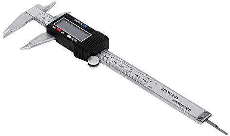 GOTOTOP Digitaler Messschieber 150mm/200mm/300mm, Edelstahl, Ideal für industrielle und Automobilanwendungen, Großes LCD-Display, Präzisionswerkzeug