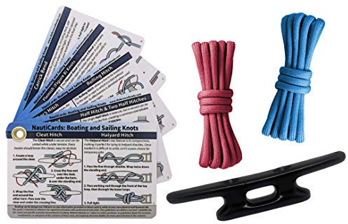 ReferenceReady Nautisches Knotenbinder-Set für Bootsfahrer und Matrosen