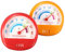 Forspero -30~40 Degree Pointer Display Fridge Temperature Thermometer Dial - Orange