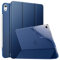 Moko Funda para iPad Air 6ª Generación 11 Pulgadas (M2) 2024, iPad Air 5ª/4ª Gen 10,9 2022/2020, iPad Air Funda Trasera Translúcida Esmerilada TPU Blando para iPad Air 6/5/4 Gen, Azul Marino