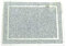 Touch of Venetian® Crushed Diamond Silver Crystal Chopping Board, Heat Resistant Toughened Glass Kitchen Worktop Saver 30x40cm, (Silver)