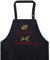 EXPRESS-STICKEREI BBQ Grillschürze - Lustige Kochschürze für Grillfans - Verstellbare Latzschürze für Männer/Frauen - Küchenschürze mit Spruch Beim Kochen bin ich immer Feuer & Flamme