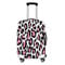 Hixingo Elastisch Kofferhülle Kofferschutzhülle, 3D Leopardenmuster Koffer Schutzhülle Staubdichte Reisekoffer Hülle Trolley Case Schutzhülle Reisegepäckabdeckung (Weiß,XL (30-32 Zoll))
