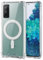 JProtect für Samsung Galaxy S20 FE Hülle für Magsafe (TOP Schutz & Magnetkraft) Magnetische Handyhülle Transparent für Samsung S20 FE - Hülle Magnet für MagSafe Zubehör Case Stoßfest