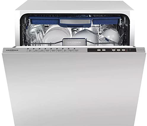 Oranier 60 cm breiter Einbau Geschirrspüler GAVI 9159 - vollintegrierbare Spülmaschine mit DampfPlus-Programm & Turbo-Trocken-Funktion - 15 Maßgedecke