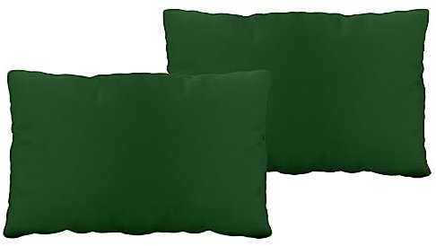 Ferocity Kissen für Gartenbank Set x2, Kleines seitliches Sitzkissen, 30x40x12 cm, Wasserfestes Outdoor Polster für Gartenmöbel, Paletten und auf dieTerrasse, Grun [133]