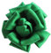 KABELIF Damen Seide Blume Brosche,Blume Ansteckblume, Blume Haarspange, Haarclip Blume, Rosen Haarnadeln Haarblume Haarblüte Haarschmuck (Grün)