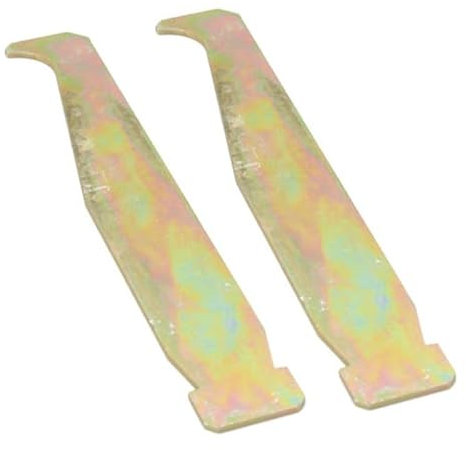 2pcs Guide Bar Rail Groove Cleaner Cleaning Tool Universal for Chainsaw Chain Saw Guide Bar Rail Groove Cleaner Bar