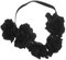 Beavorty Fasce Per Feste Di Halloween Cerchio Fiore Costume Di Fiori Rosa Nera Data Del Costume Del Partito Morto Per Fiore Nero Ghirlanda Di Rose Lanciare Donna Vintage ▾