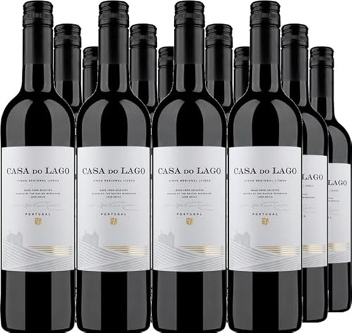 D.F.J Vinhos 12er Vorteilspaket Casa Do Lago Tinto 2021 (12 x 0.75 l)