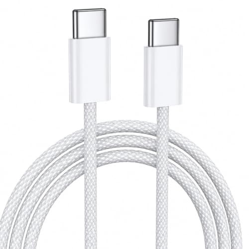 DragonTrading - Cavo USB C a USB C, per ricarica rapida e trasferimento dati, 1 metro, 60 W, per iPhone 15, 15 Pro Max, iPad Mini 6/Pro 2021+, MacBook Pro 2020+