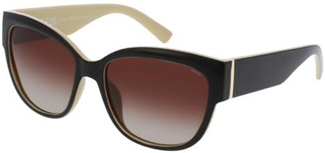 INVU Damen-Sonnenbrille IB22424C Braun Creme Polarisierte Gläser 100% UV PROTECT