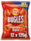 Lay's Bugles Paprika – Herzhafter Mais-Snack mit Paprika-Geschmack – (12 x 125 g) (Verpackungsdesign kann abweichen)