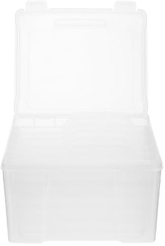 DIYEAH Aufbewahrungsbox Für Grußkarten Und Fotos Kunststoff 6 Herausnehmbare Fächer Einfaches Sortieren Minimalistischer Und Platzsparender Home-organizer